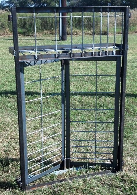 You must pre-bait pigs and then allow them to gain confidence in entering a trap long before you are ready to set the trap gate to catch. . How to build a hog trap door